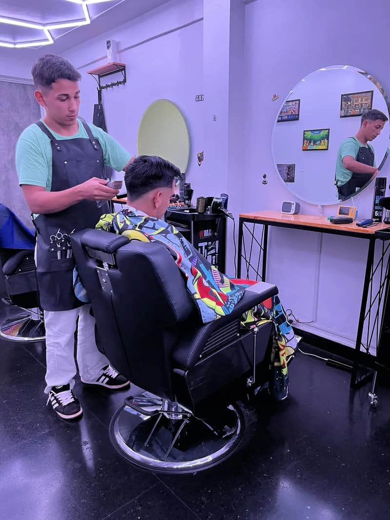Trabajo realizado en Winter Barbershop · muestra 49