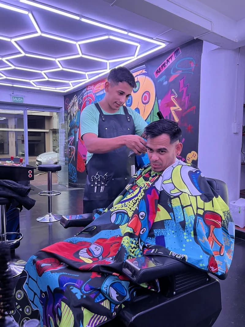 Trabajo realizado en Winter Barbershop · muestra 54