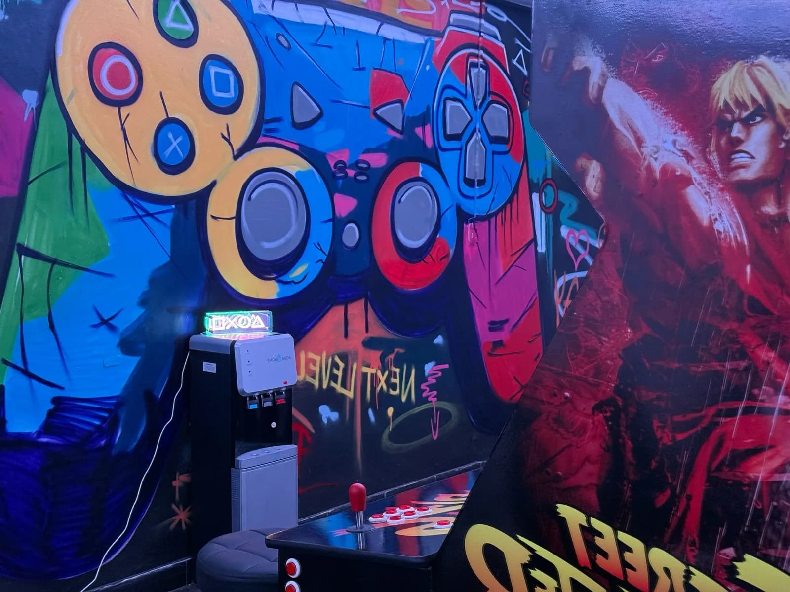 Grafiti en Winter Barbershop